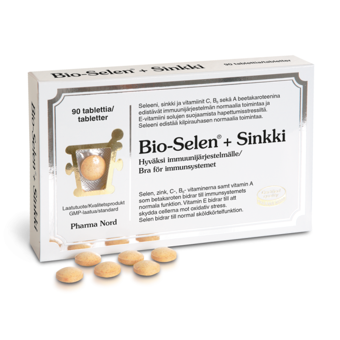 Bio-Selen+Sinkki 90 tabl bild 2