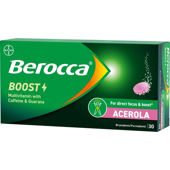 BEROCCA BOOST PORETABLETTI 30 KPL bild 2