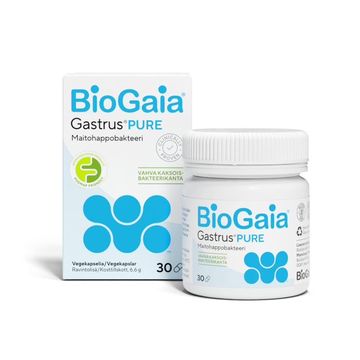 BioGaia Gastrus PURE 30 kaps bild 3