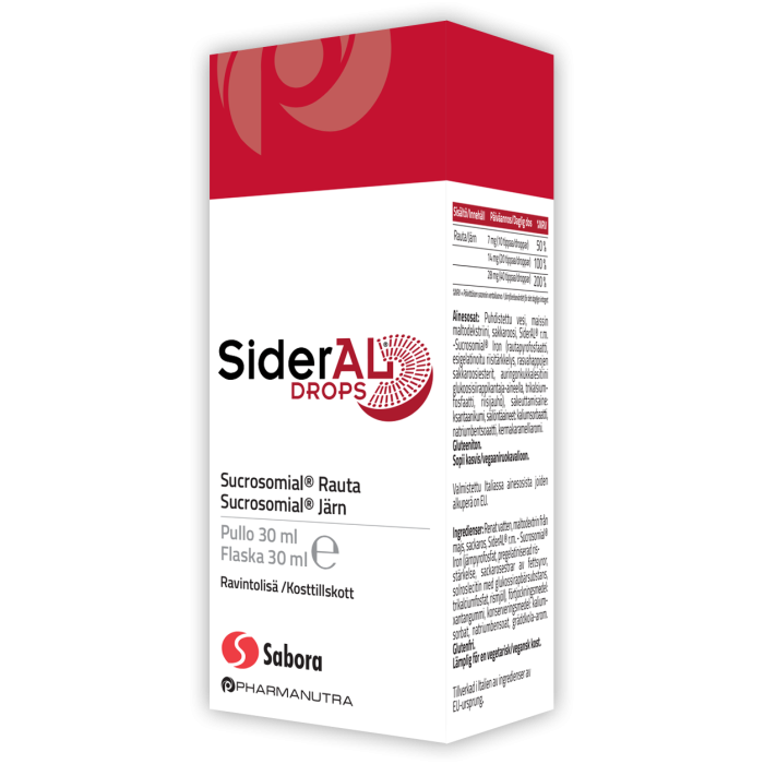 SiderAL Drops Sukrosomiaalinen Rauta 30 ml bild 5