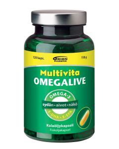 Multivita Omegalive Basic 120 kaps