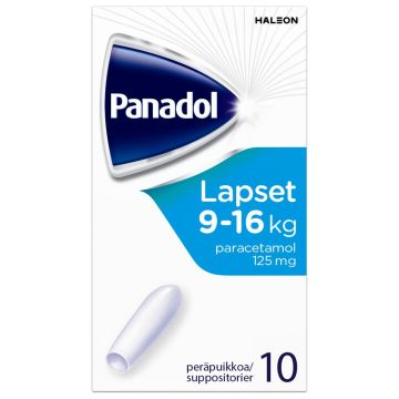 PANADOL peräpuikko 125 mg 10 kpl