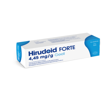 HIRUDOID FORTE 4,45 mg/g geeli 50 g