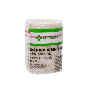 Apteekki Ideaaliside elastinen 6cmx5m 1 kpl