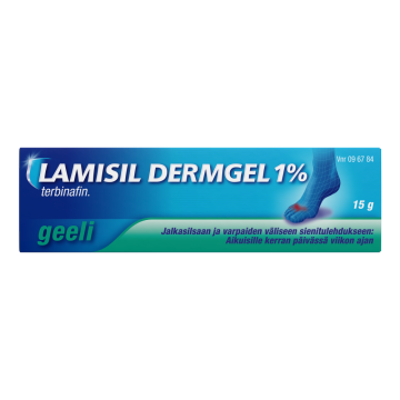 LAMISIL DERMGEL 1 % geeli 15 g