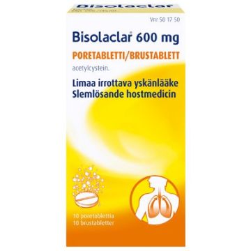 BISOLACLAR 600 mg poretabl 10 fol