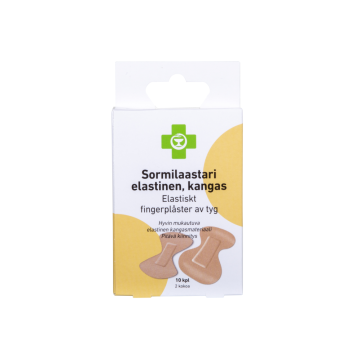 Apteekki Sormilaastari elastinen, kangas 10 kpl/rasia