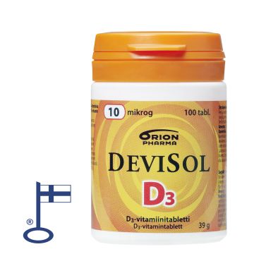 DEVISOL 10 MIKROG IMESKELYTABLETTI 100 tabl