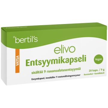 ELIVO ENTSYYMIKAPSELI 20 KAPS