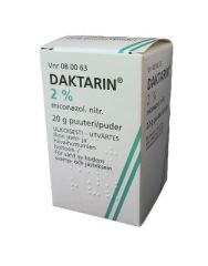 DAKTARIN 2 % puuteri 20 g