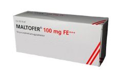 MALTOFER 100 mg purutabl 50 fol