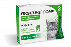 FRONTLINE COMP 50/60 mg vet paikallisvaleluliuos (kissoille ja freteille)3x0,5 ml