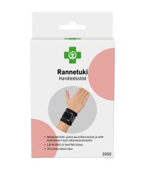 Apteekki rannetuki M, musta X1 kpl